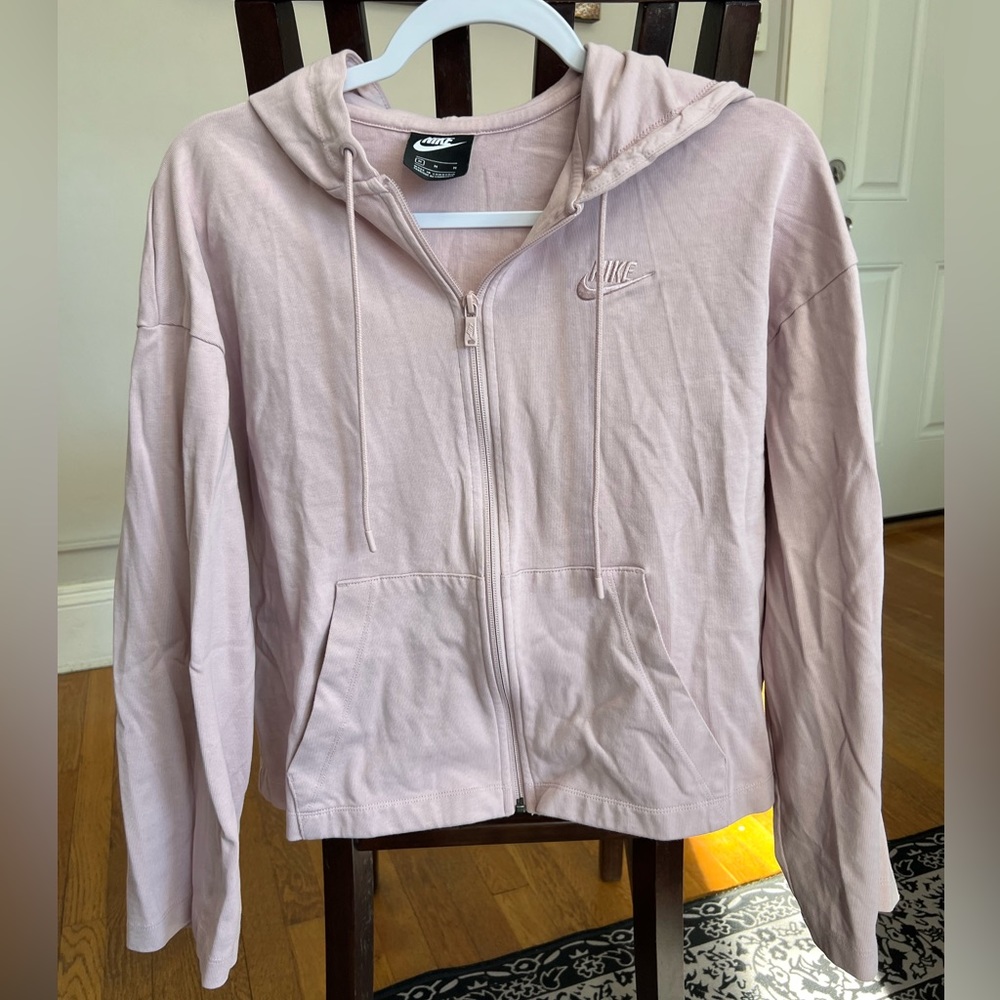 COPY - Nike pink zip up sweatshirt
